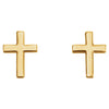 Petite Cross Gold Earrings3.jpg