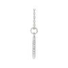 Engravable Round Beaded Gold Necklace