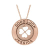 Personalized Good Luck Necklace