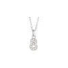 Number Diamond Necklace