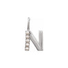 Cultured Pearl Initial Charm/Pendant