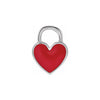 Enameled Heart Charm/Pendant