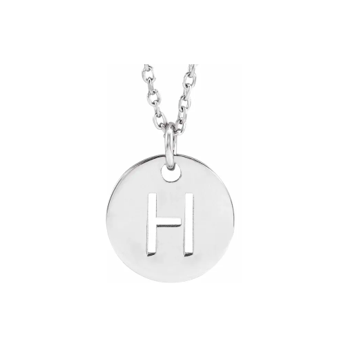 Initial Pendant Necklace