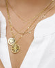 14K Gold Set LOVE Necklace