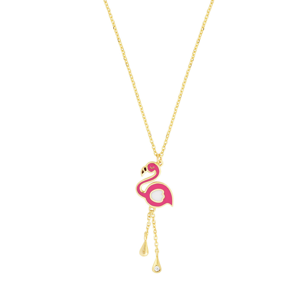 Flamingo Diamond Necklace