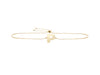 Initial Gold Adjustable Bracelet